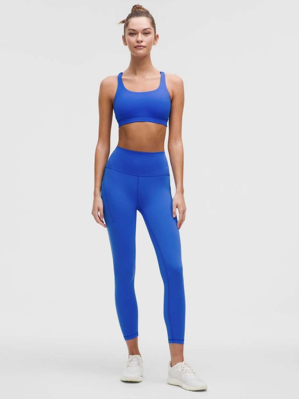 Lululemon Wunder train blue leggings 25”